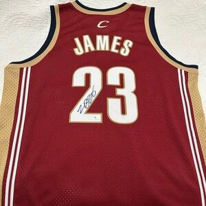 Lebron James Signed Jersey